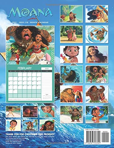 Moạna 2022 Calendar: Cartoon 2022 OFFICIAL calendar, 2022-2023 18 months - monthly planner.Gifts boys girls kids and all Fans for halloween Christmas. Kalendar calendario calendrier 16 monthly.5