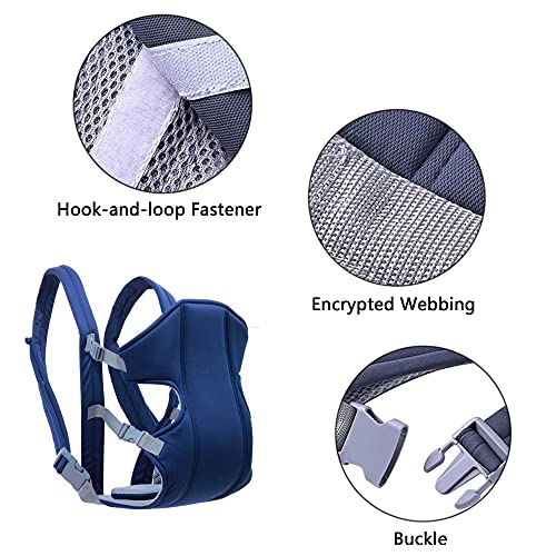 Mochila Portabebe Ergonómico Baby Carrier Ajustable Portabebes Mochilas Portabebes Senderismo Recien Nacido Porta Bebes en Mochilas para Correa de Transporte de Bebé de 3,5 a 15 kg Ajustable