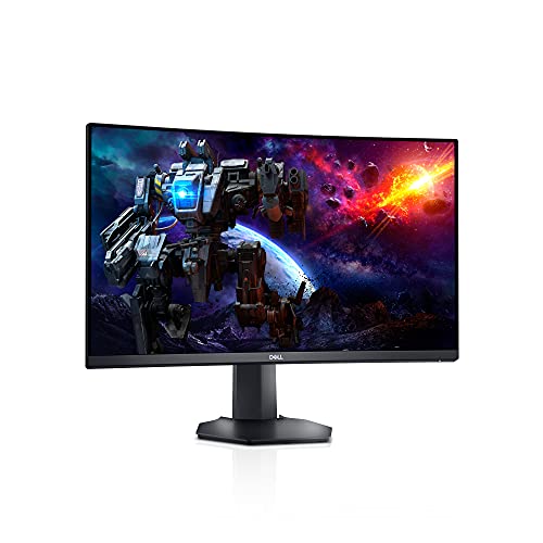 Monitor para juegos Dell S2722DGM QHD de 27 pulgadas (2560x1440, pantalla curva 1500R, 165Hz, 2ms, AMD FreeSync, 2x HDMI) 3 años de garantía, negro