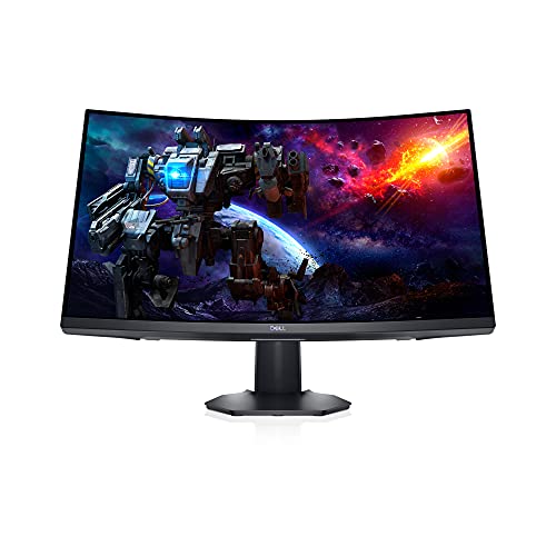 Monitor para juegos Dell S2722DGM QHD de 27 pulgadas (2560x1440, pantalla curva 1500R, 165Hz, 2ms, AMD FreeSync, 2x HDMI) 3 años de garantía, negro