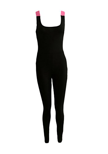 Mono Deportivo Mujer Largos Leggins Yoga Push Up Gimnasio Entrenamiento Backless Jumpsuit Slim Fit Sin Mangas Primavera Verano Elásticos Negro