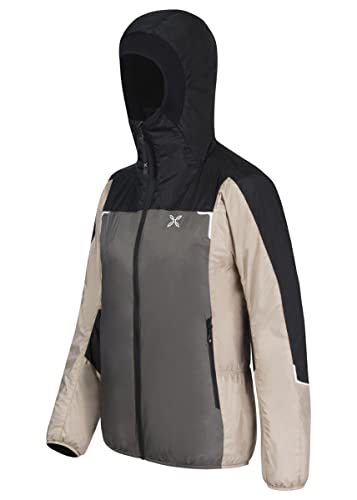 MONTURA - Chaqueta de mujer acolchada antiviento antiagua SkiSky 2.0 - Gris, Gris - Dust Rose - 9502, M