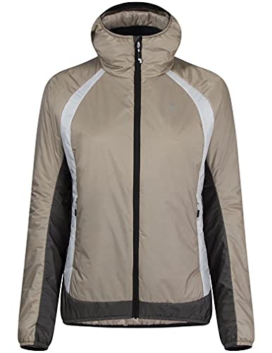 MONTURA Vulcan 2.0 - Chaqueta para mujer MJAK85W 0295, color Dust Rose Chrome Grey con relleno sintético ideal para actividades al aire libre como senderismo y esquí alpinismo, Rosa, M