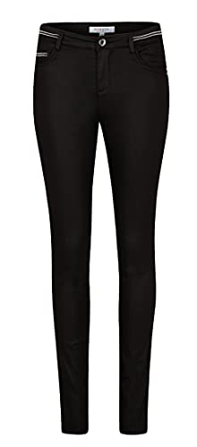 Morgan Pantalón Slim Enduit 212-Palona Vestir, Negro, 40 para Mujer