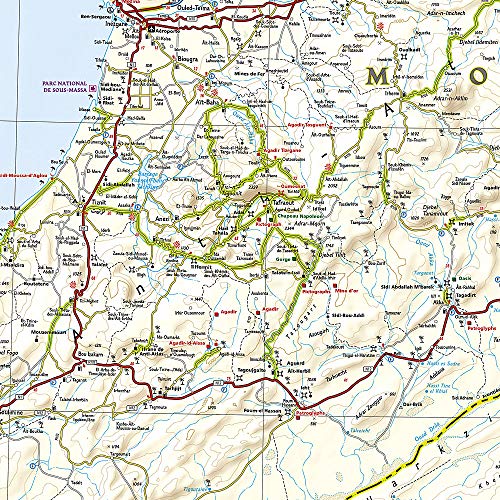 Morocco: Travel Maps International Adventure Map [Idioma Inglés]: 3203