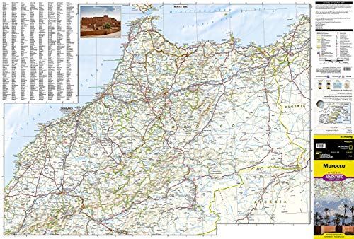 Morocco: Travel Maps International Adventure Map [Idioma Inglés]: 3203