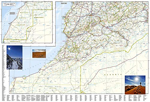 Morocco: Travel Maps International Adventure Map [Idioma Inglés]: 3203