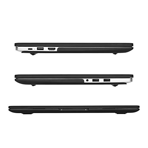 MOSISO Funda Dura Compatible con Huawei MateBook D 15 Pulgadas 2020 2019, Cubierta Rígido Plástico Estuche Protectora, Negro