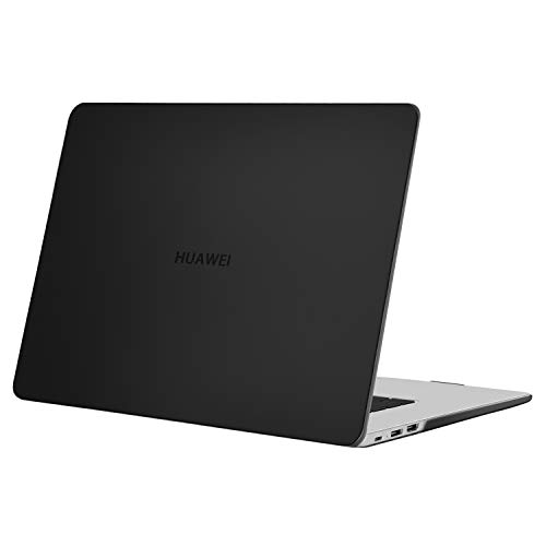 MOSISO Funda Dura Compatible con Huawei MateBook D 15 Pulgadas 2020 2019, Cubierta Rígido Plástico Estuche Protectora, Negro