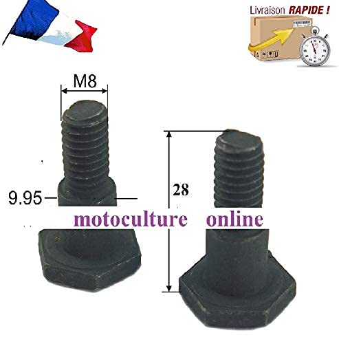 motoculture-online tornillo de fijación de embrague para desbrozadora/Barreno/multifunción 5 en 1