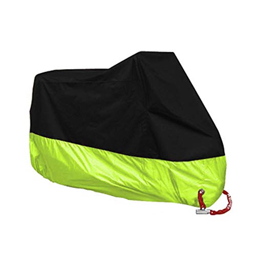 Motorcycle cover Ajuste para LUSHQ M-4XL CUBIERTA DE MOTORYCLE CUBIERTAS AFIERNAS ABAJAS MOTOR DE INTERIOR ABAJO CUBIERTAS DE BICIPA DE LA BICIPA DE LA LLUCHA A prueba de polvo Caja de la bicicleta Ti