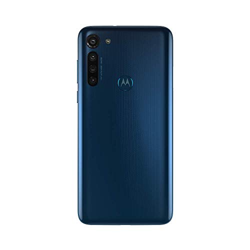 Motorola Moto G8 Power (Pantalla de 6,4" FHD+ o-notch, procesador Qualcomm Snapdragon SD665, cámara principal de 16MP, cámara macro de 2MP, batería de 5000 mAH, Dual SIM, 4/64GB, Android 10), Azul