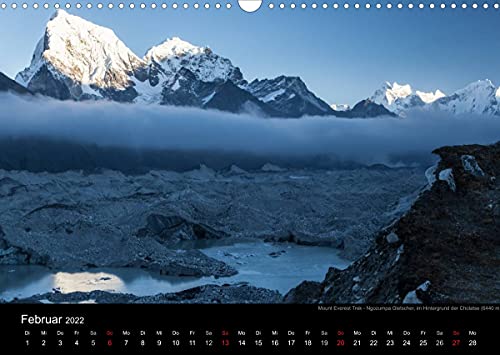 Mount Everest Trek (Wandkalender 2022 DIN A3 quer)