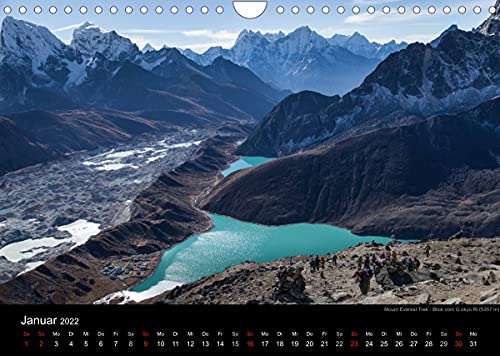 Mount Everest Trek (Wandkalender 2022 DIN A4 quer)