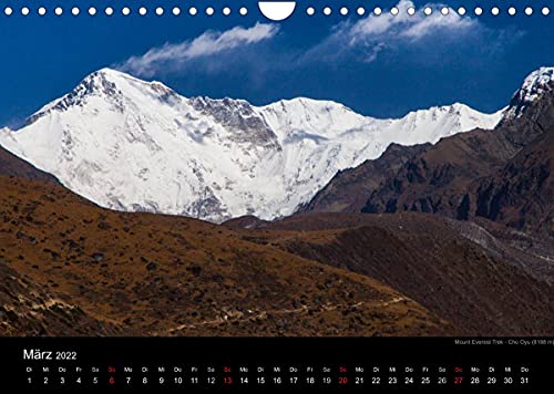 Mount Everest Trek (Wandkalender 2022 DIN A4 quer)