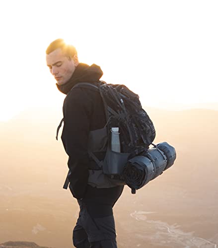 MOUNTAINTOP 40 litros Mochila de Senderismo, Impermeable Mochila Trekking al Aire Libre Mochilas de Montaña Viajes Acampadas con Cubierta de Lluvia