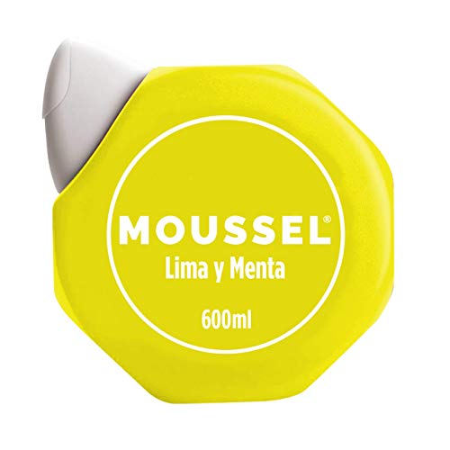 Moussel Gel de Ducha Revitalizante con Lima y Menta 600ml - Pack de 4