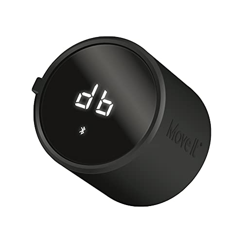 MOVE IT Sensor Compatible con Mancuernas FED para convertir en Smart conectadas, Negro, ORMOVEIT