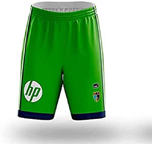 Movistar Estudiantes 3ª Equipación 20-21 Short Juego, Unisex Adulto, Verde, S