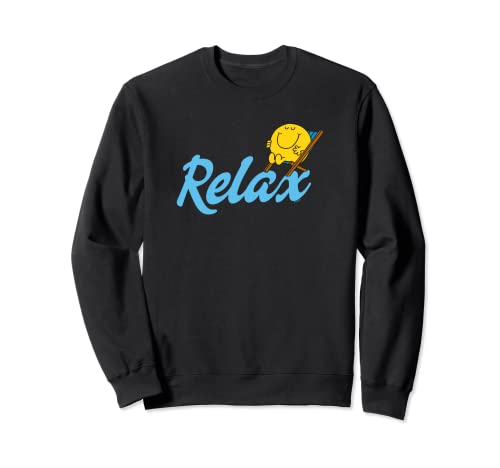 Mr. Men Mr. Happy Relax vacaciones de verano Sudadera