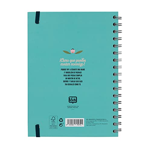 Mr. Wonderful Agenda 2021-2022 Semanal - Lléname de grandes momentos y planes, Multicolor