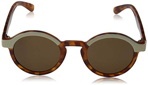 MR.BOHO, Cream/leo tortoise fitzroy with classical lenses - Gafas De Sol unisex multicolor (carey), talla única