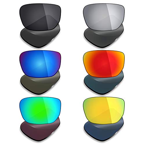 MRY 6 pares polarizadas lentes de repuesto para Oakley Style Switch gafas de sol