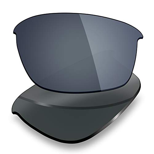 Mryok 4 pares de lentes polarizadas de repuesto para Oakley Bottle Rocket Sunglass – Negro IR/oro de 24 K / plasma morado/verde esmeralda