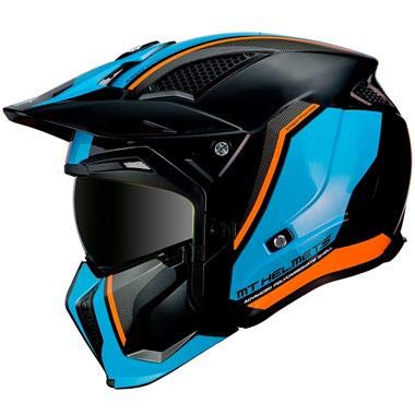 Mt Helmets Streetfighter SV Twin A4 Gloss Fluor Orange M