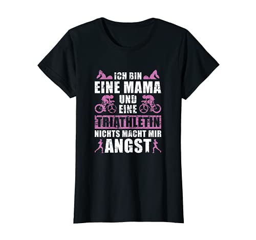 Mujer Regalo de triatlón para el día de la madre, triatlón Camiseta