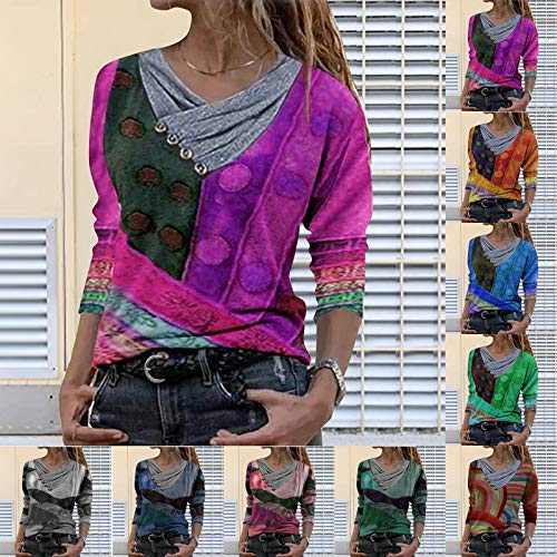 Mujer Sudadera con Capucha Mujer Pullover Caliente y Esponjoso Tops Chaqueta Suéter Abrigo Jersey Mujer Otoño-Invierno Talla Grande Hoodie Sudadera con Capucha Tie-Dye Impresión Sudadera