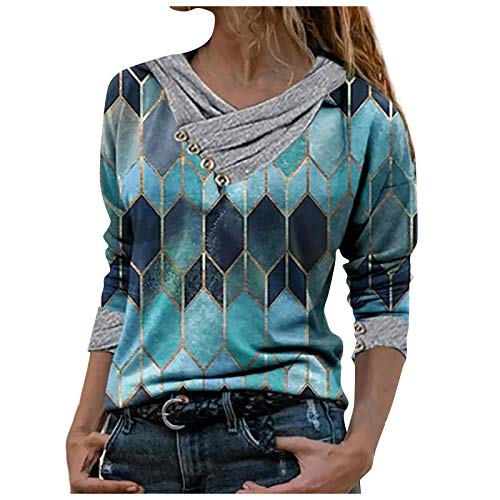 Mujer Sudadera con Capucha Mujer Pullover Caliente y Esponjoso Tops Chaqueta Suéter Abrigo Jersey Mujer Otoño-Invierno Talla Grande Hoodie Sudadera con Capucha Tie-Dye Impresión Sudadera