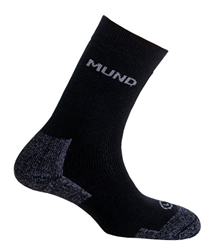 Mund Socks Calcetines Trekking Arctic montaña otoño/Invierno Unisex (Navy, EU 42-45)