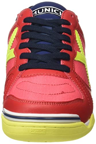 Munich One Indoor 42, Zapatillas Deportivas Unisex Adulto, Rojo, 39 EU