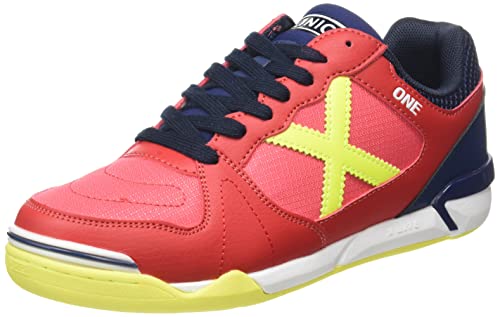 Munich One Indoor 42, Zapatillas Deportivas Unisex Adulto, Rojo, 39 EU