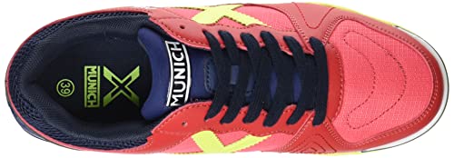 Munich One Indoor 42, Zapatillas Deportivas Unisex Adulto, Rojo, 39 EU