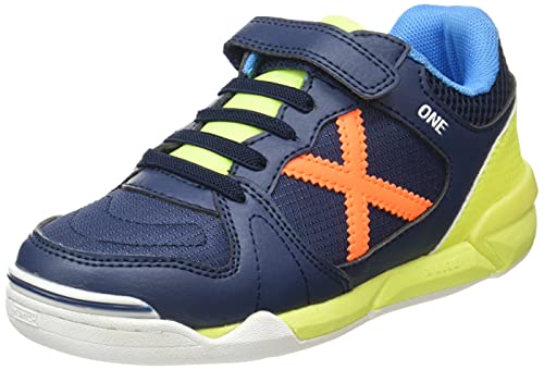 Munich One Kid VCO Indoor 41, Zapatillas Deportivas, Azul, 26 EU