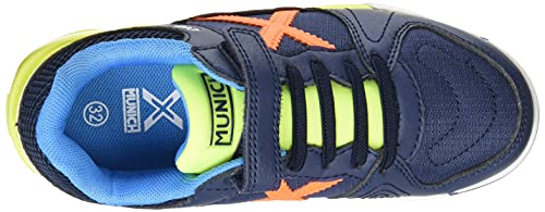 Munich One Kid VCO Indoor 41, Zapatillas Deportivas, Azul, 26 EU