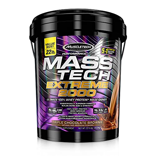 Muscletech Performance Series Mass Tech Extreme 2000 Triple Chocolate Brownie - 9979 gr
