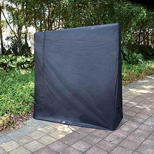 Mutsitaz Funda Protectora para Mesa de Ping-Pong Impermeable Resistente al Polvo Anti-UV Protección Oxford 165 x 70 x 185 cm
