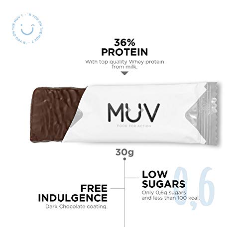 MUV - LowSugar Protein Bar Double Chocolate Flavour 12 x 30 g