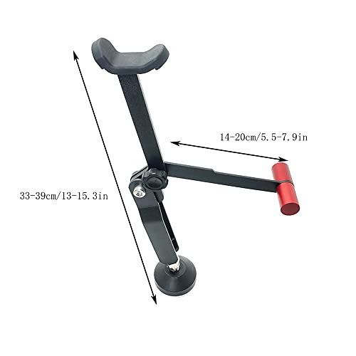 N / B Soporte para Motocicleta, Soporte Universal para elevación de Ruedas Delanteras traseras, con reposabrazos Mejorado, Cubierta de Goma para chasis, fácil de Plegar, para la mayoría de Las