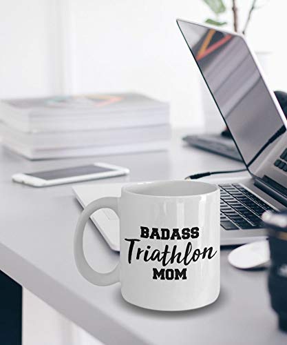 N\A Regalo para mamá - Triatlón rudo - Taza de triatlón - Regalos de triatlón - Taza para Madre de triatlón - Idea de Regalo para Madre