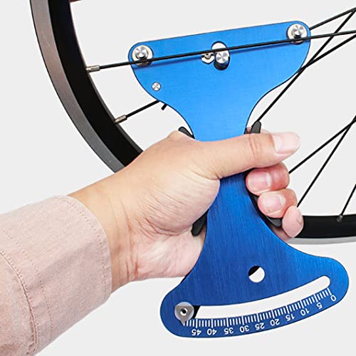 NaiCasy Bicicleta Speed â€‹â€‹Tense Meter Tool Road Bike Bike Rim Tension Meder Medidor Tensiómetro