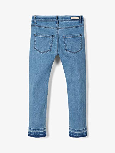 NAME IT Nkfrose Dnmterete 2315 HW Ancl Pant Noos Jeans, Denim Azul Medio, 116 para Niñas