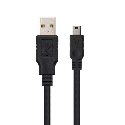NanoCable 10.01.0401 - Cable USB 2.0 a mini USB, uso principal para móviles y cámaras digitales + 10.01.0400 - Cable USB 2.0 a mini USB, uso principal para móviles y cámaras digitales