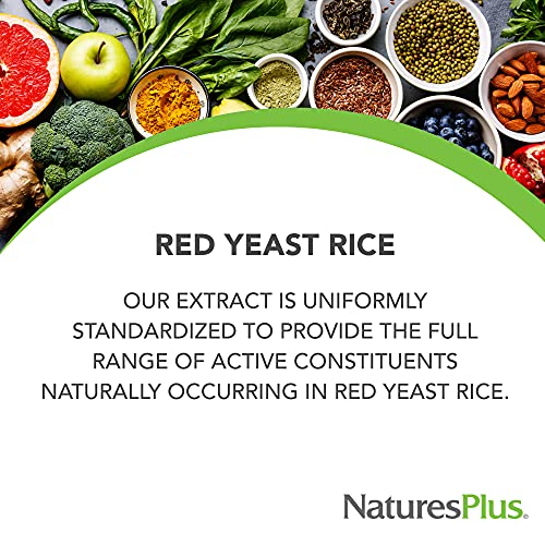 Nature´s Plus Red Yeast R Arroz de Levadura Roja - 30 Comprimidos