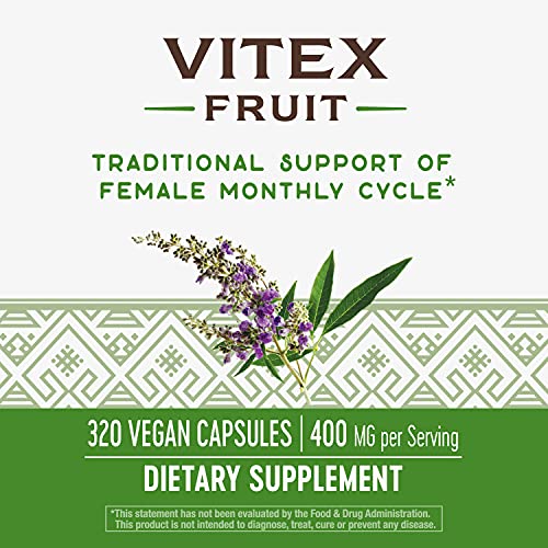 Nature's Way - Fruta mg 400 de Vitex. - 320 cápsulas vegetarianas