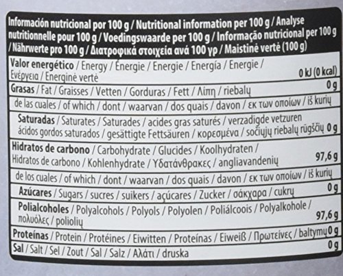 NATURGREEN Steviol, Edulcorante Natural, con Base de Eritritol, Sustitutivo del Azúcar, Orgánico, 100% Vegetal, Bajo Índice Glucémico, 500 Gramos