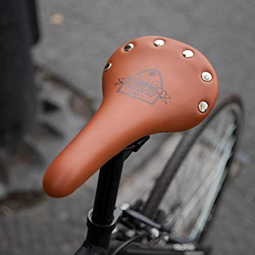 N\C Bicycle Saddle Leather Soft Bike Seat Cover Mat Cycling Bike Saddle Cushion Cycling Saddle Bike Saddle Racing Seat Mountain Bike